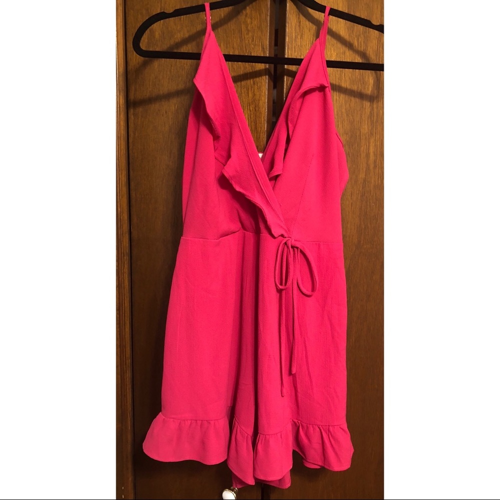 HOT PINK Romper